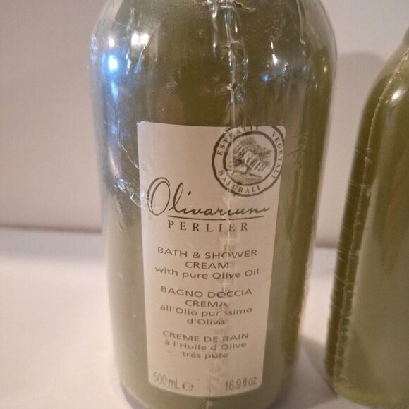Olivarium Perlier Bath Lot 16.9 Bath Shower Cream Hair Mask 6.8 Hand 3.4 - Picture 3 of 12
